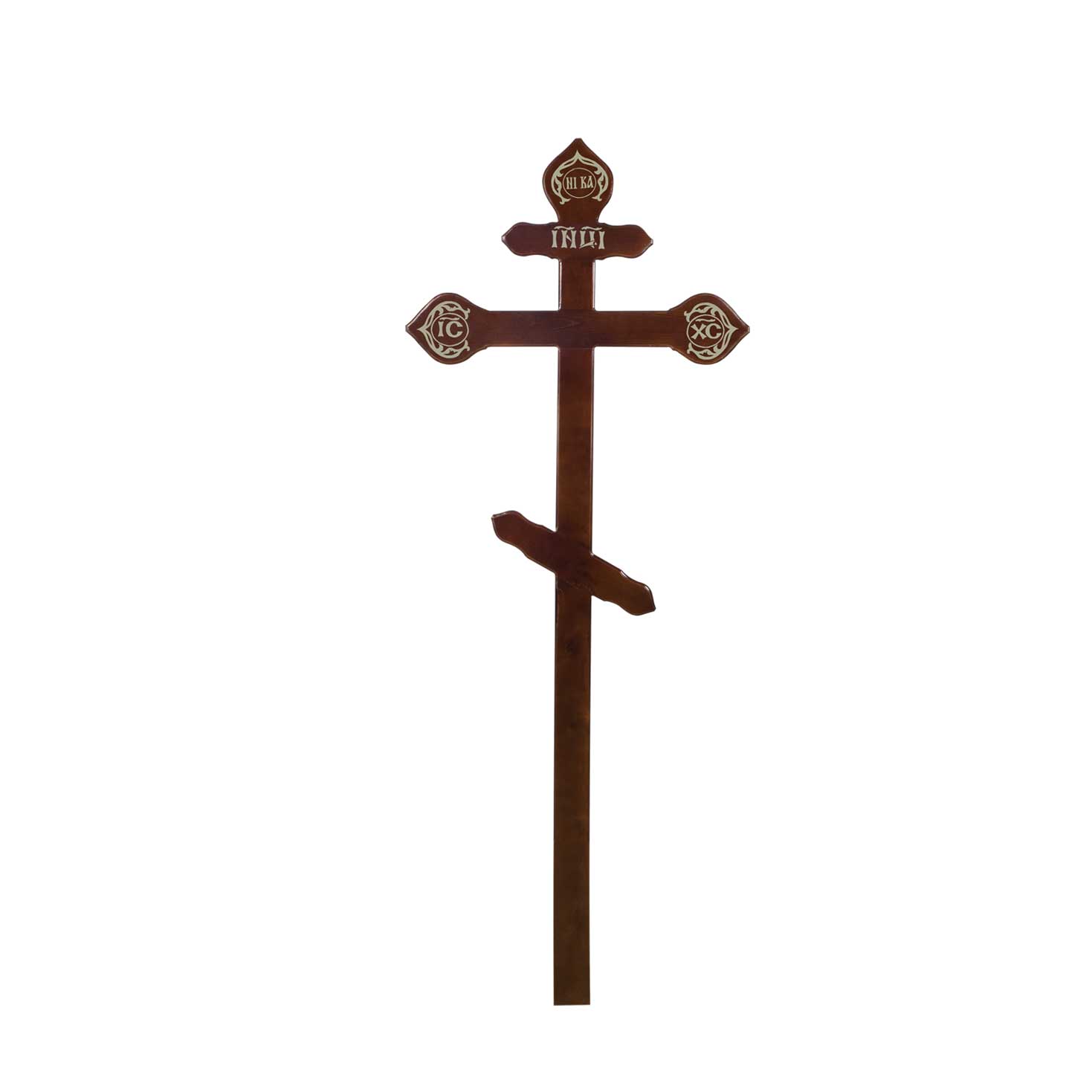 Крест резной 2м20см (темный; светлый) в Москве и Троицке